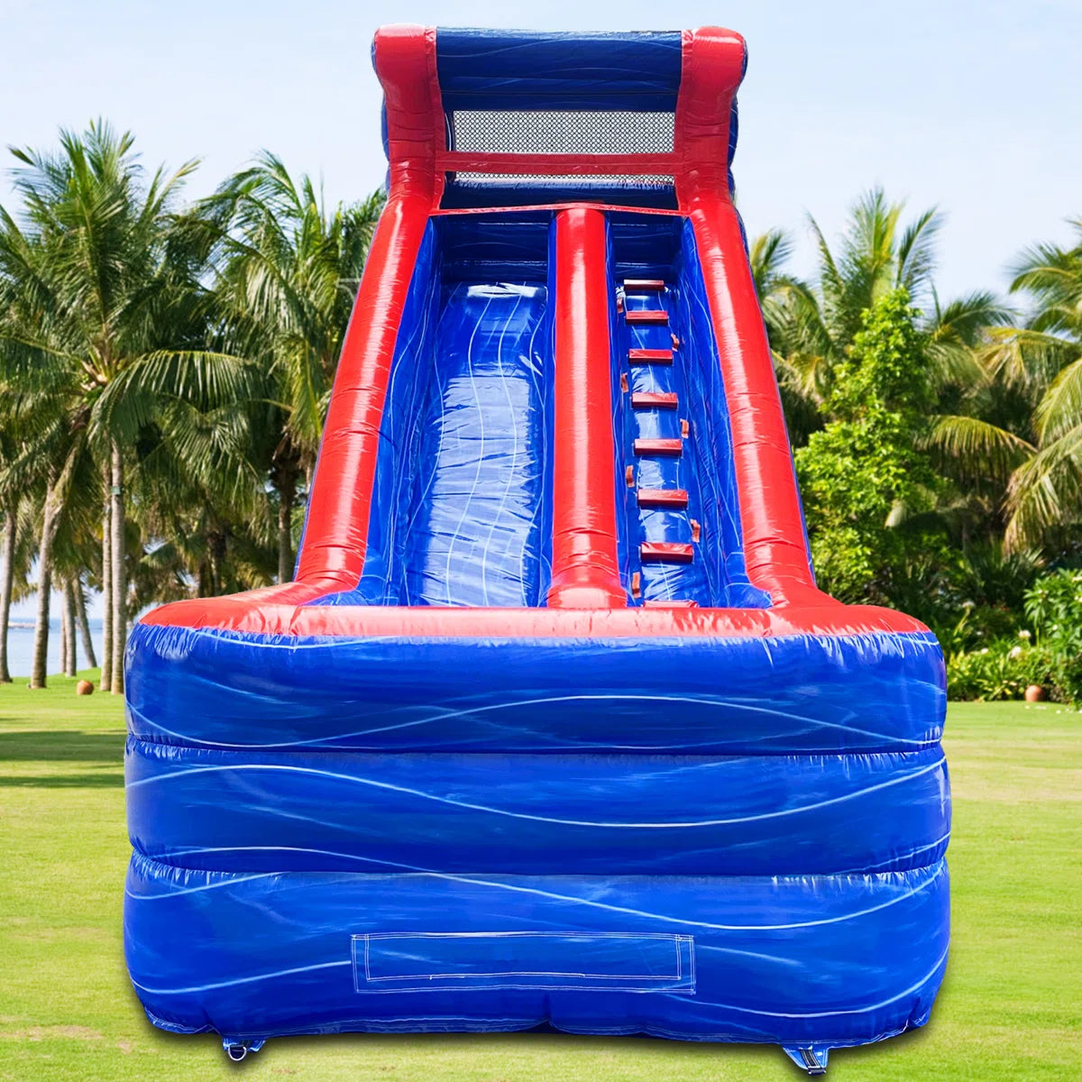 BIG WAVE - 17FT Blue Wave Wet/Dry Waterslide - 11168