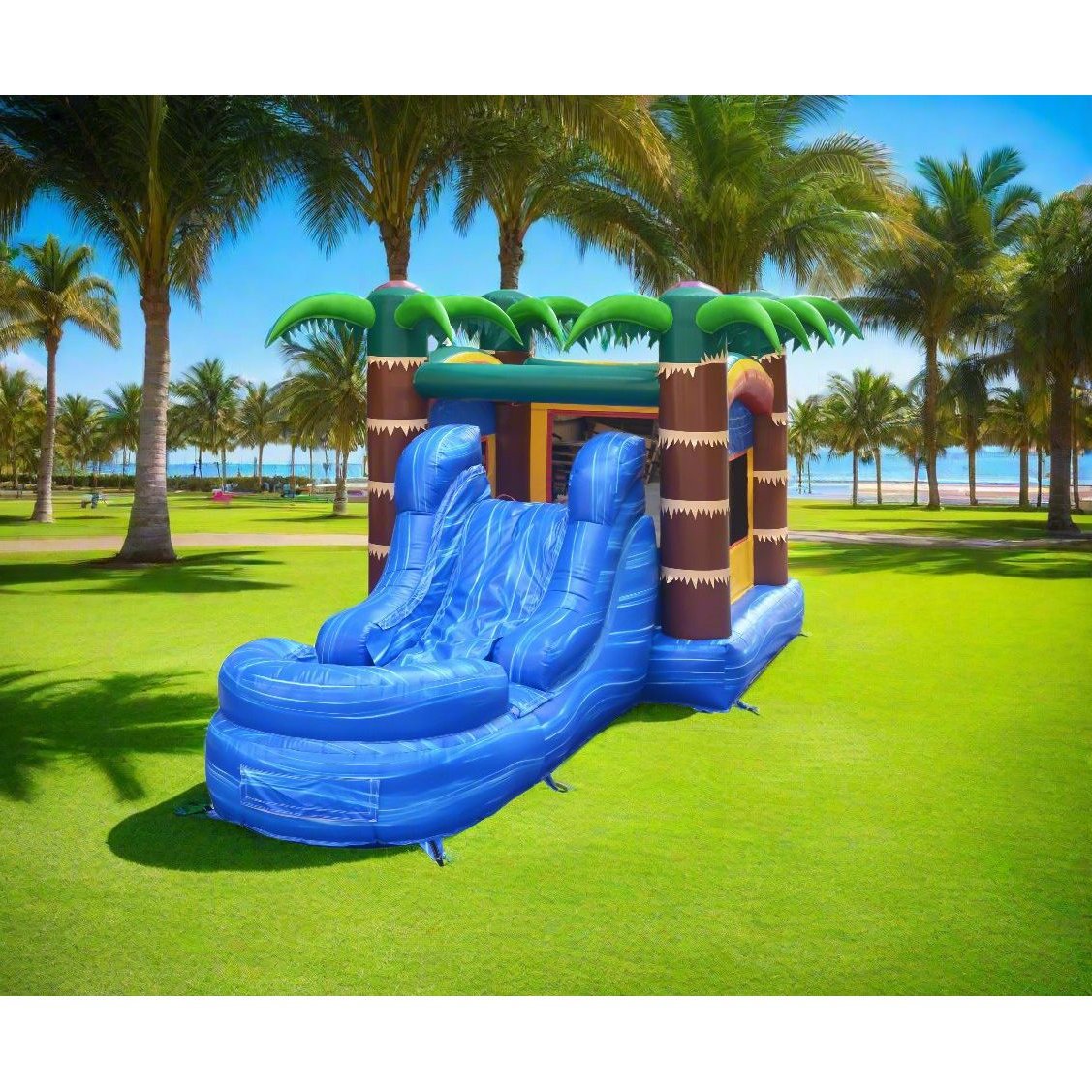 Big Wave Inflatables BIG WAVE - 10FT Tropical Hideout Combo - 11157 – BIG WAVE INFLATABLES