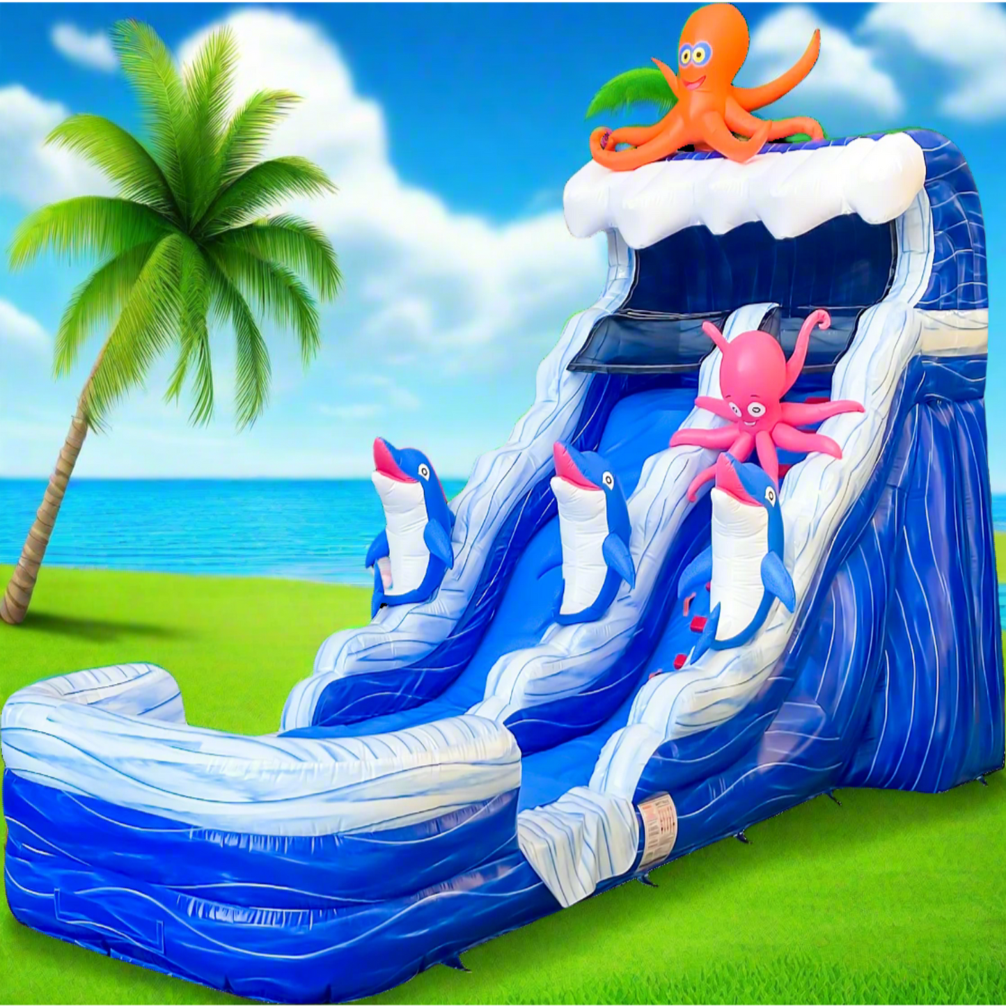 22FT Ocean Adventure Detachable Slide - Pre-Order Today!