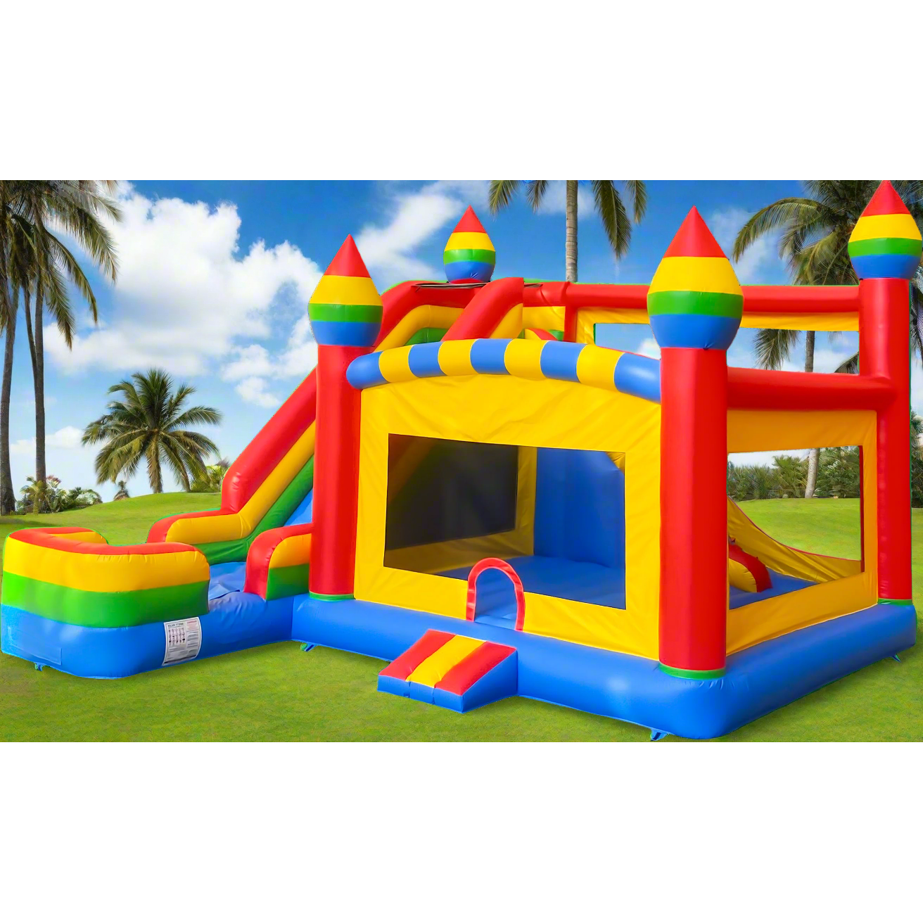 18FT Rainbow Castle Combo - Pre Order Today!