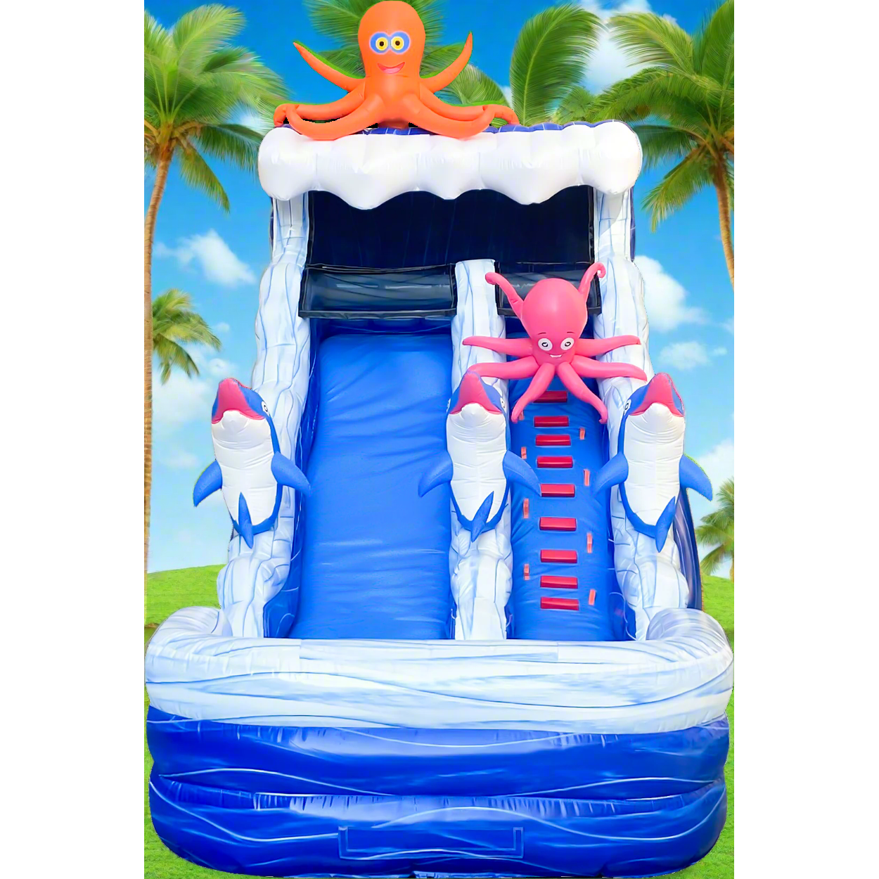 22FT Ocean Adventure Detachable Slide - Pre-Order Today!