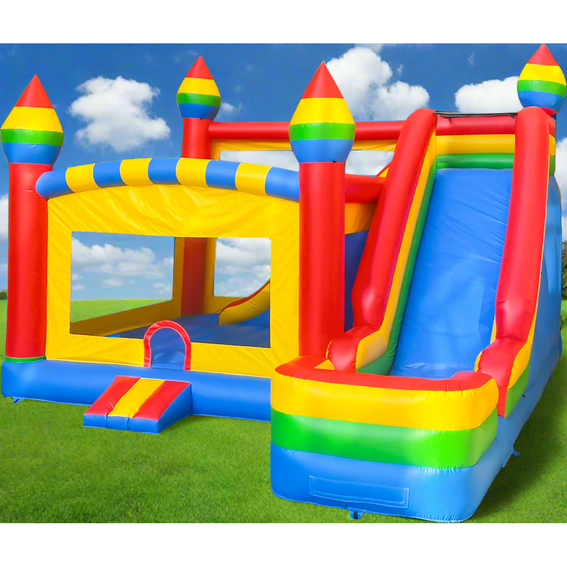 18FT Rainbow Castle Combo - Pre Order Today!