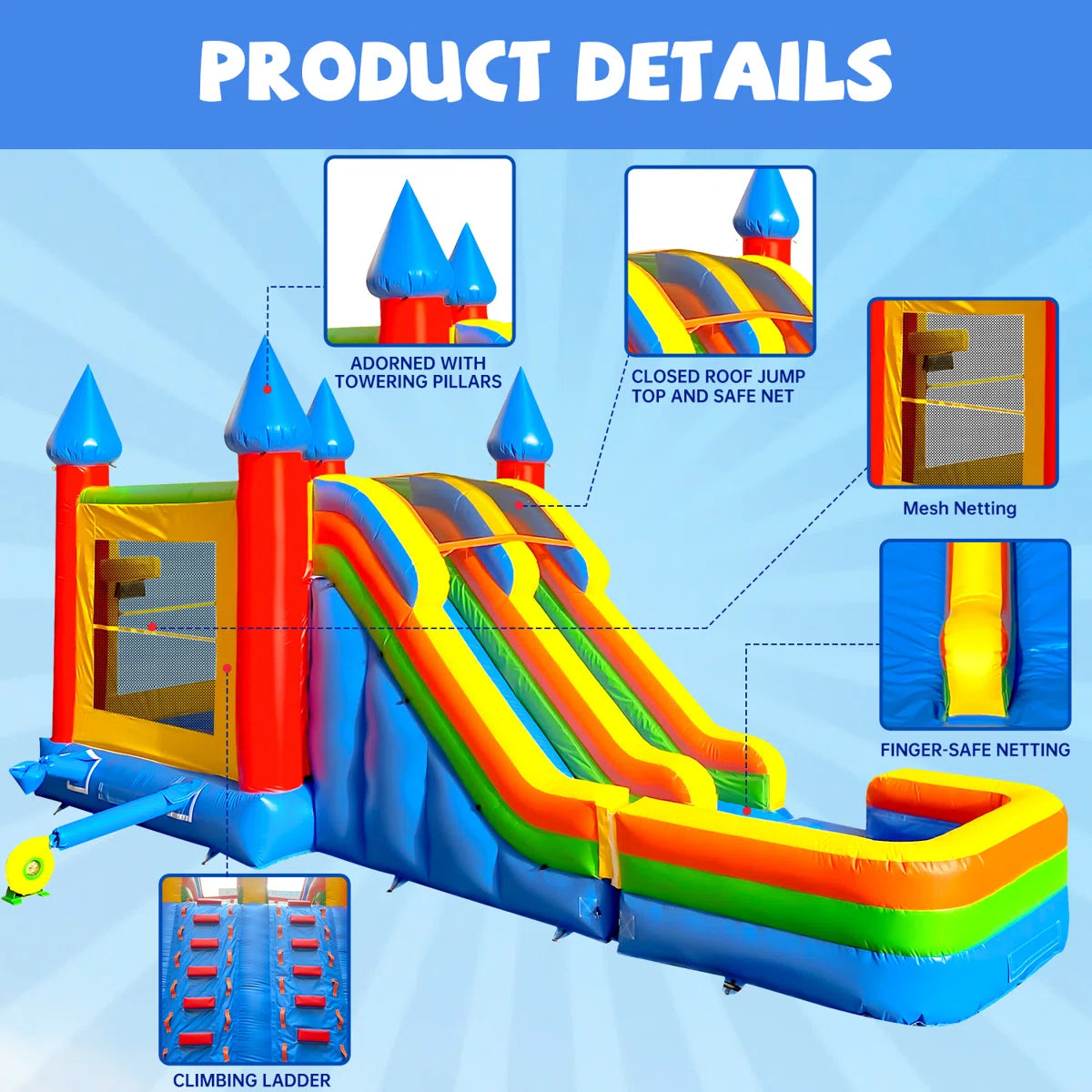 BIG WAVE - Rainbow Adventure Bounce Combo - Coming Soon!