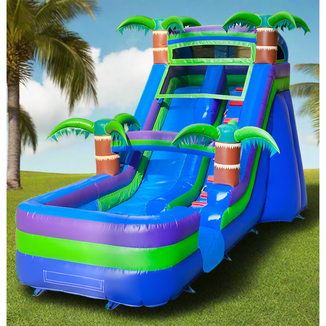 14FT Purple Paradise Splash Water Slide - Pre Order Today!