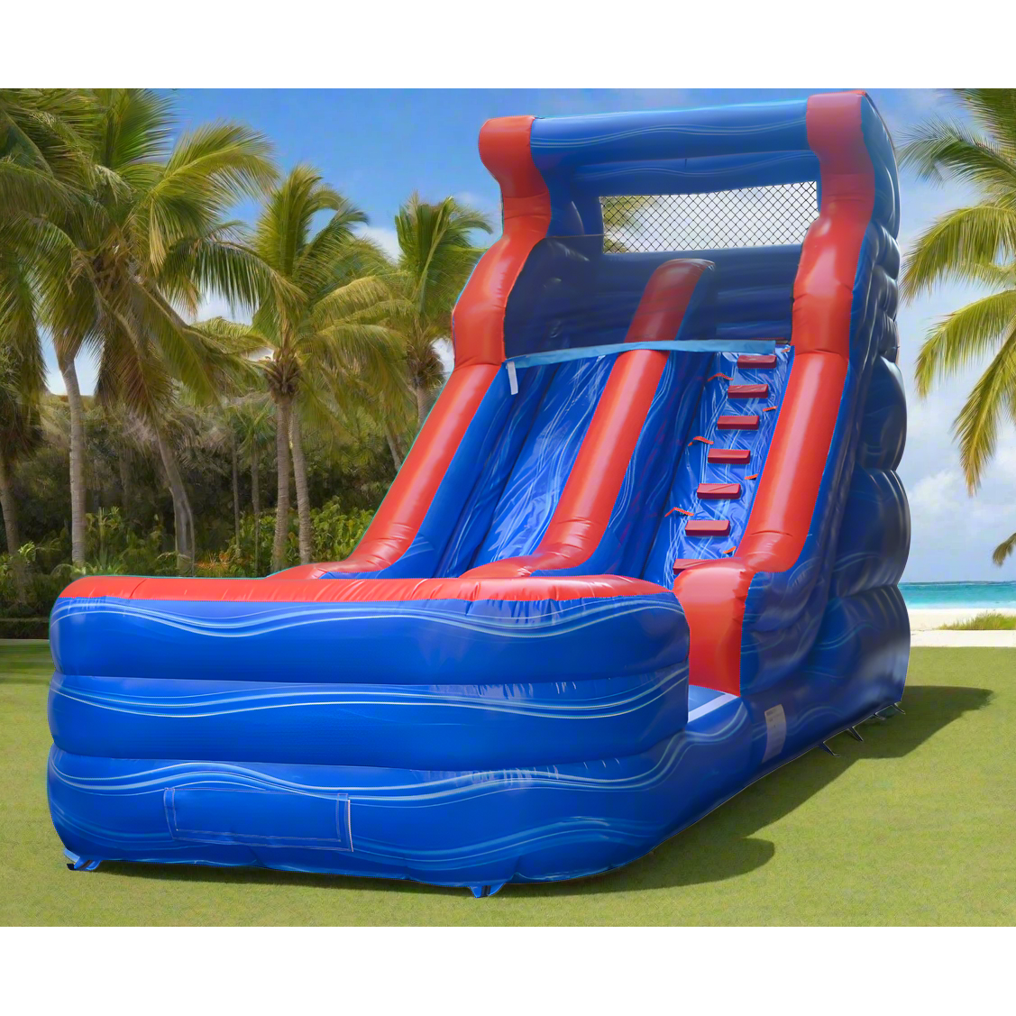 16FT Blue Wave Wet/Dry Waterslide - 11168