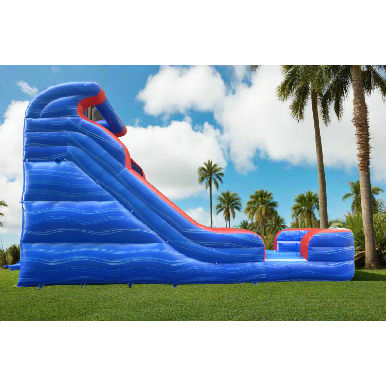 16FT Blue Wave Wet/Dry Waterslide - 11168